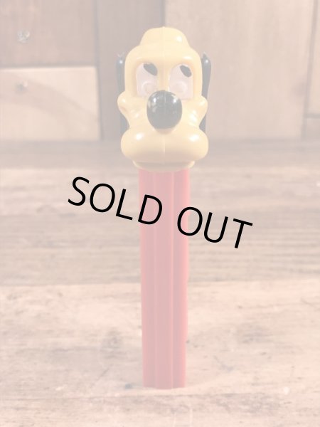 Disneyキャラクターのプルートの60〜70'sヴィンテージ足無しPezディスペンサー