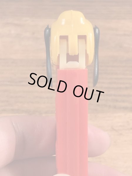 ディズニーキャラクターのプルートの60〜70年代ビンテージ足無しペッツ