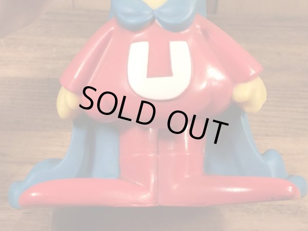 アンダードッグのプラスチック製の90’sヴィンテージコインバンクドール