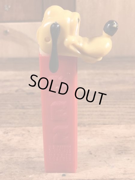 ディズニーキャラクターのプルートの60〜70年代ビンテージ足無しペッツ