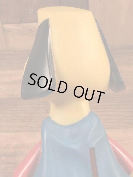 アンダードッグのプラスチック製の90年代ビンテージ貯金箱フィギュア