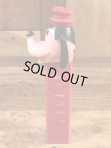 Disneyキャラクターのグーフィーの70〜80'sヴィンテージ足無しPezディスペンサー