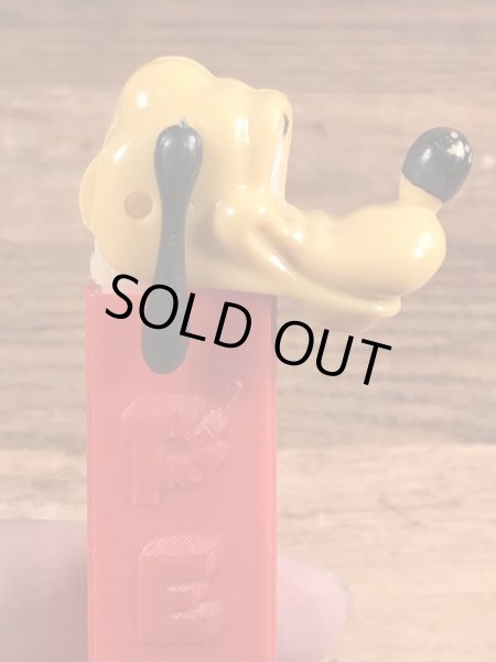 ディズニーキャラクターのプルートの60〜70年代ビンテージ足無しペッツ