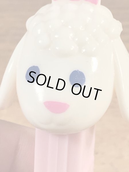 アニマルシリーズの羊の50〜60’sヴィンテージ足なしPezディスペンサー