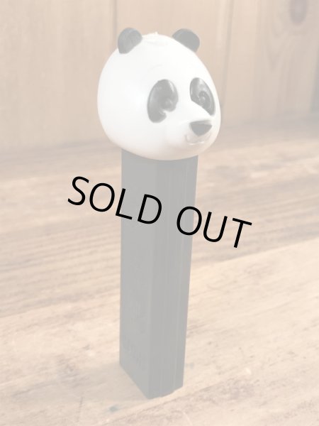 アニマルシリーズのパンダの70年代ビンテージ足無しペッツ