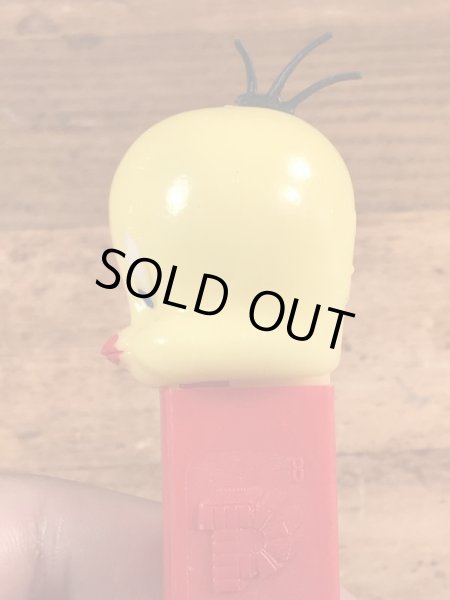 ルーニーテューンズのトゥイーティーバードの70年代ビンテージ足無しペッツ