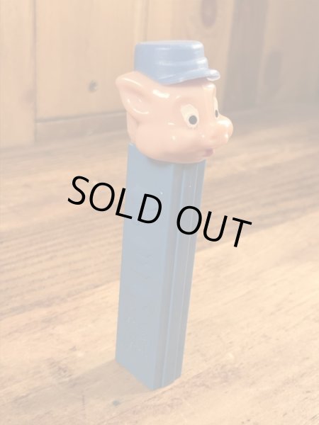 ディズニーキャラクターの3匹のこぶたの60〜70年代ビンテージ足無しペッツ