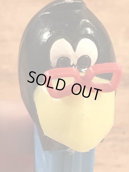 アニマルシリーズのRavenの60〜70’sヴィンテージ足無しPezディスペンサー