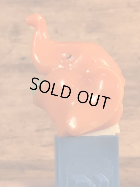 動物シリーズの象の60〜70年代ビンテージ足無しペッツ