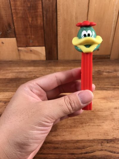 画像3: Animal “Duck with Flower” No Feet Pez Dispenser　ダックウィズフラワー　ビンテージ　ペッツ　足無し　動物　50〜60年代