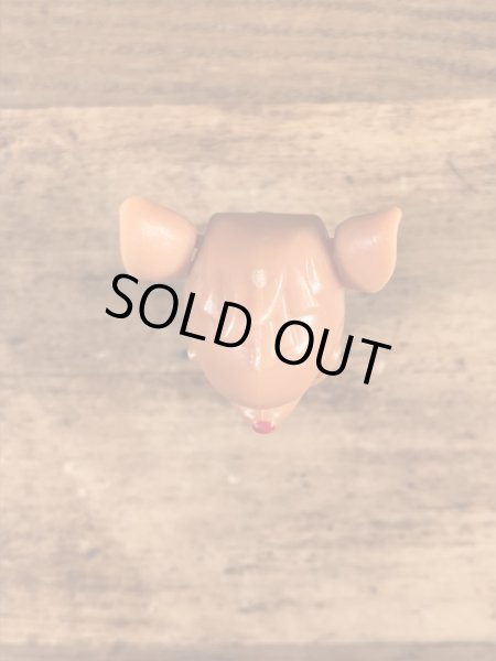 ディズニーキャラクターのバンビの70〜80年代ビンテージ足無しペッツ