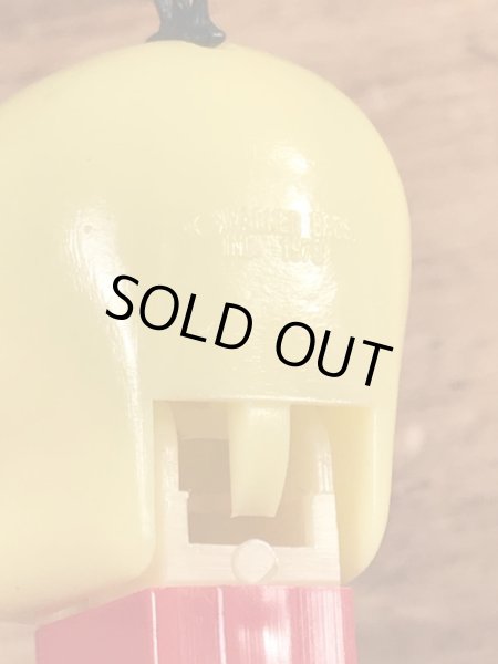 Looney Tunesのトゥイーティーバードの70’sヴィンテージ足無しPezディスペンサー