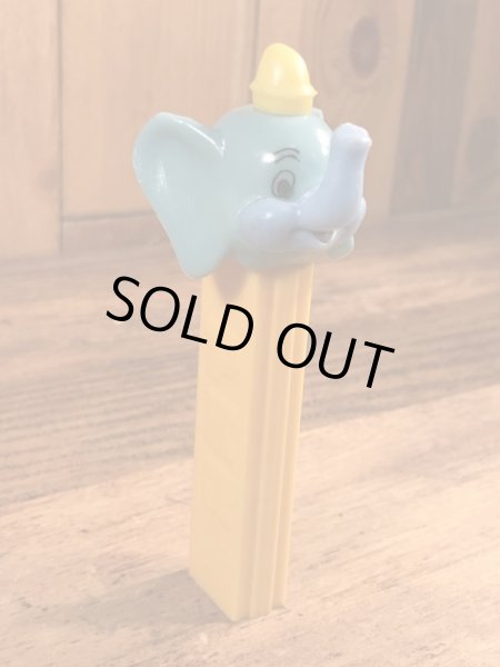 ディズニーキャラクターのダンボの60〜70年代ビンテージ足無しペッツ