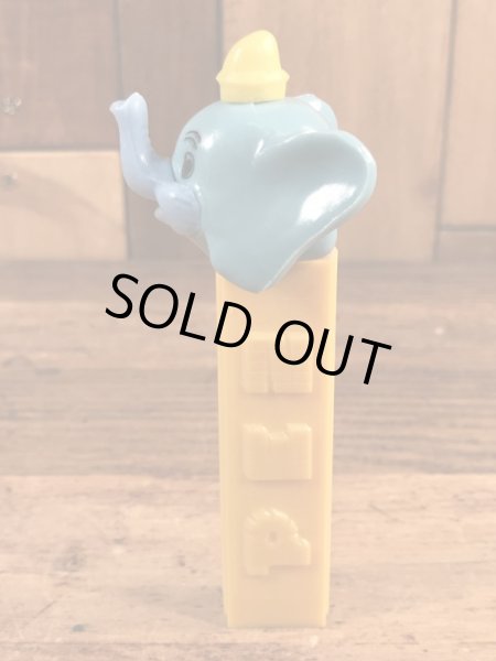 Disneyキャラクターのダンボの60〜70'sヴィンテージ足無しPezディスペンサー