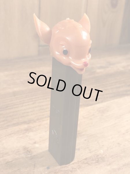 ディズニーキャラクターのバンビの70〜80年代ビンテージ足無しペッツ