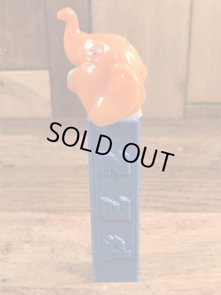 アニマルシリーズのエレファントの60〜70’sヴィンテージ足無しPezディスペンサー