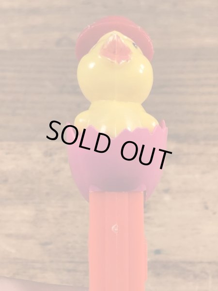 イースターのチックインエッグの60〜70年代ビンテージ足無しペッツ