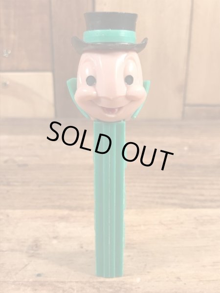 Disneyキャラクターのジミニークリケットの60〜70'sヴィンテージ足無しPezディスペンサー