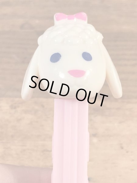 アニマルシリーズのヒツジの50~60年代ビンテージ足無しペッツ