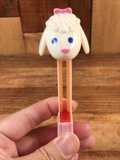 画像2: Animal “Lamb” No Feet Pez Dispenser　ヒツジ　ビンテージ　ペッツ　足無し　動物　50〜60年代