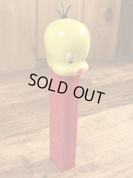 ルーニーテューンズのトゥイーティーバードの70年代ビンテージ足無しペッツ