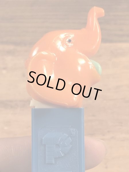 動物シリーズの象の60〜70年代ビンテージ足無しペッツ