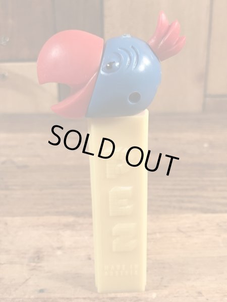 アニマルシリーズのCockatooの70’sヴィンテージ足無しPezディスペンサー