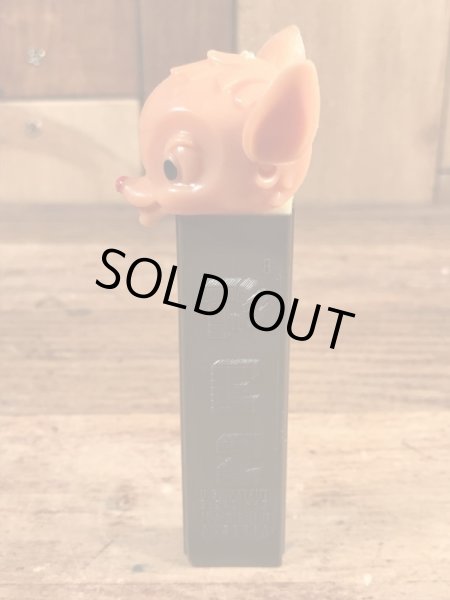 Disneyキャラクターのバンビの70〜80'sヴィンテージ足無しPezディスペンサー