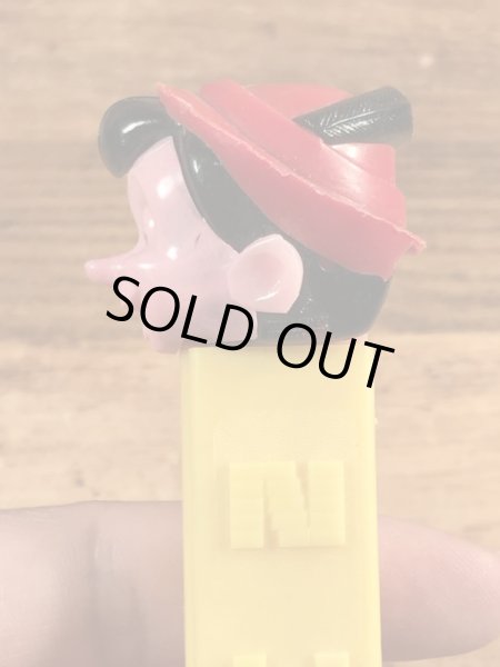 ディズニーキャラクターのピノキオの60〜70年代ビンテージ足無しペッツ