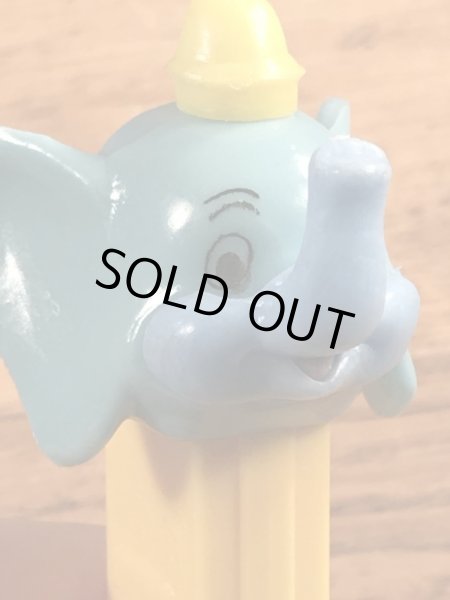 Disneyキャラクターのダンボの60〜70'sヴィンテージ足無しPezディスペンサー