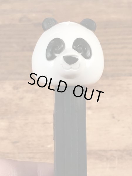 アニマルシリーズのパンダの70年代ビンテージ足無しペッツ