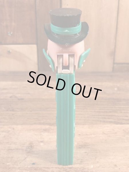 Disneyキャラクターのジミニークリケットの60〜70'sヴィンテージ足無しPezディスペンサー