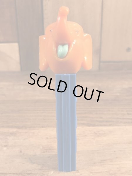 アニマルシリーズのエレファントの60〜70’sヴィンテージ足無しPezディスペンサー