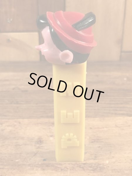 Disneyキャラクターのピノキオの60〜70'sヴィンテージ足無しPezディスペンサー