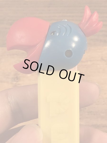 動物シリーズのオウムの70年代ビンテージ足無しペッツ