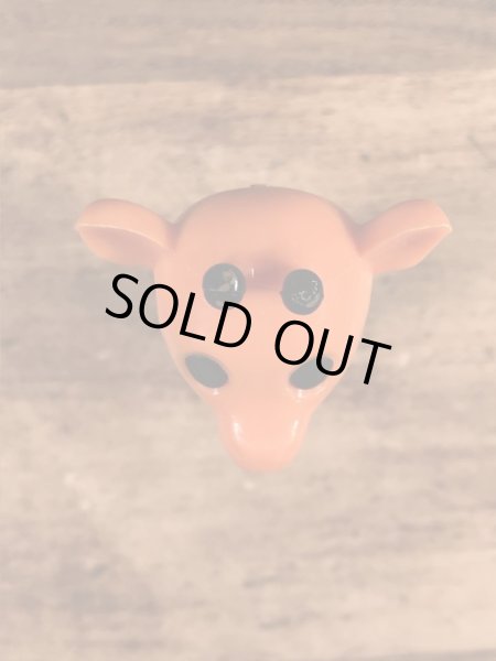 動物シリーズのキリンの60〜70年代ビンテージ足無しペッツ