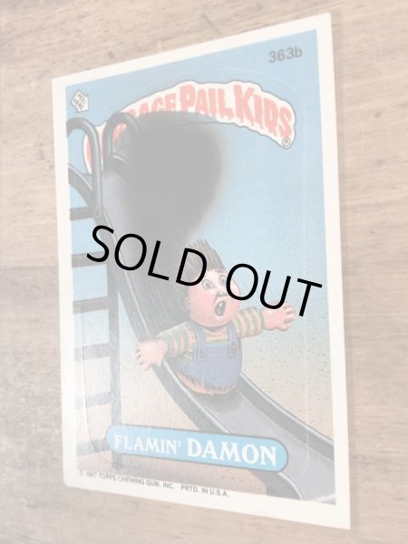 Topps社製のガーベッジペイルキッズの80’sヴィンテージカードシール