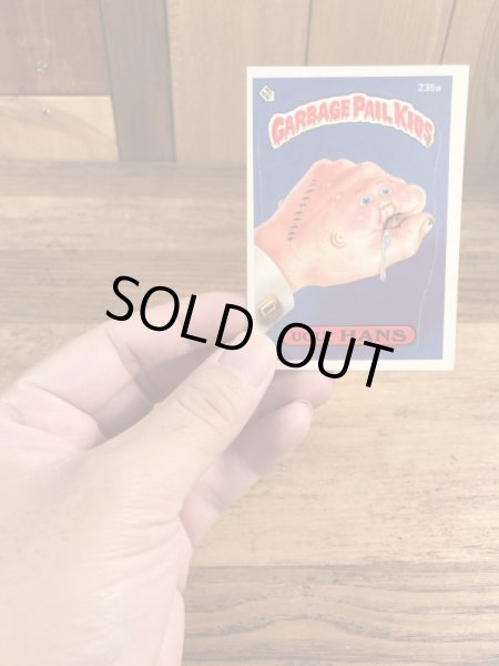 Topps社製のガーベッジペイルキッズの80’sヴィンテージカードシール