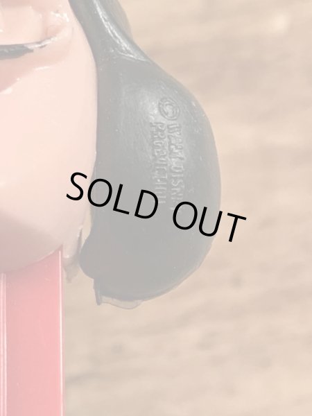 DisneyキャラクターのCaptain Hookの60〜70'sヴィンテージ足無しPezディスペンサー