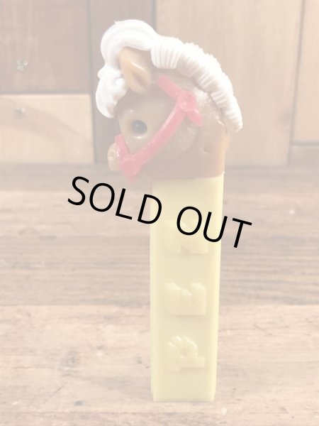 アニマルシリーズのPonyの60〜70’sヴィンテージ足無しPezディスペンサー