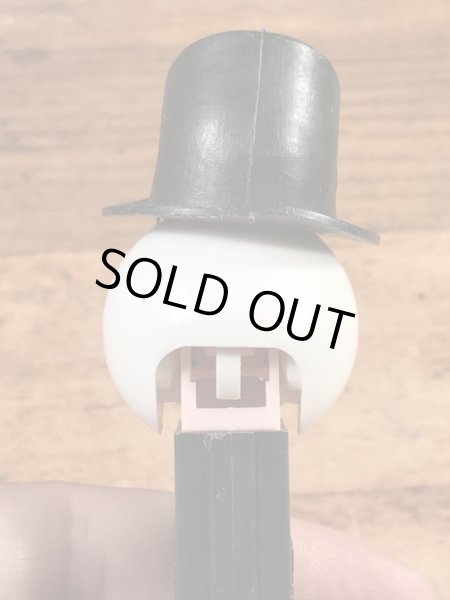 雪だるまのスノーマンの70年代ビンテージ足無しペッツ