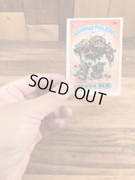 Topps社製のガーベッジペイルキッズの80’sヴィンテージカードシール