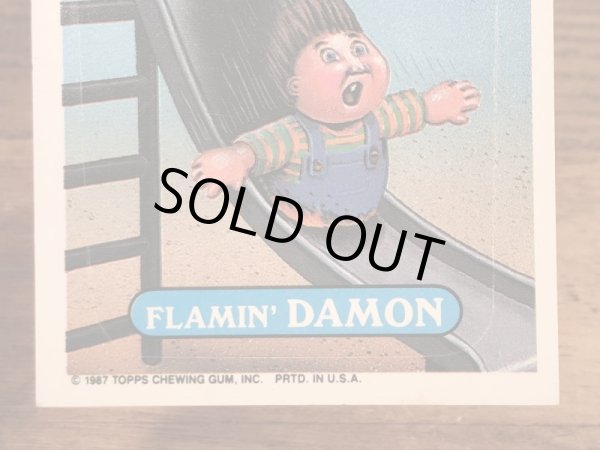 Topps社製のガーベッジペイルキッズの80’sヴィンテージカードシール