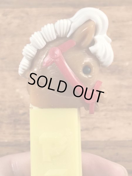 動物シリーズのポニーの60〜70年代ビンテージ足無しペッツ