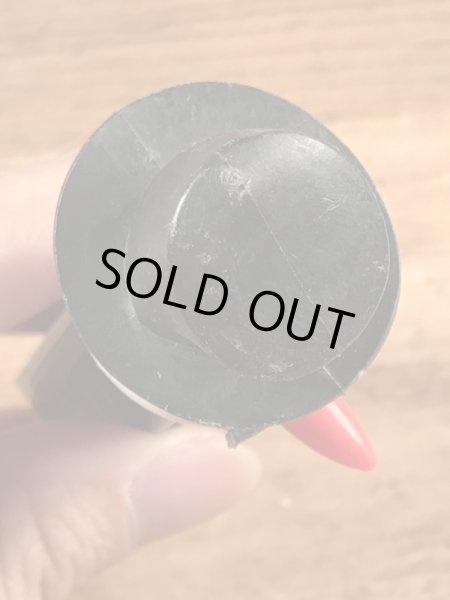 雪だるまのスノーマンの70年代ビンテージ足無しペッツ