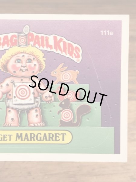 Topps社製のガーベッジペイルキッズの80’sヴィンテージカードシール