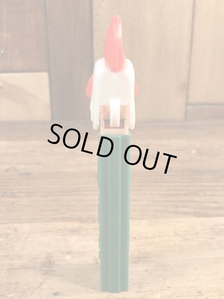 アニマルシリーズのRoosterの60〜70’sヴィンテージ足無しPezディスペンサー