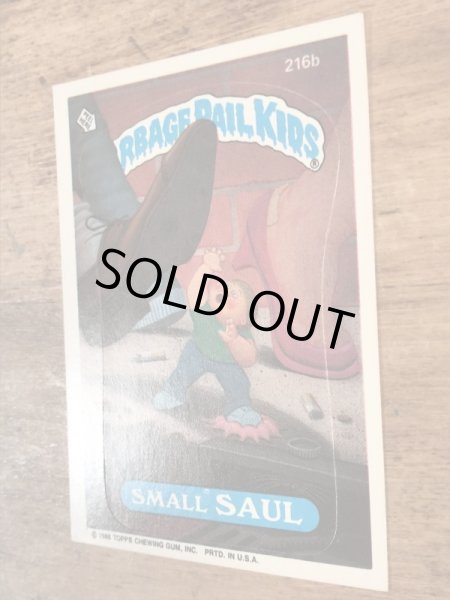 Topps社製のガーベッジペイルキッズの80’sヴィンテージカードシール