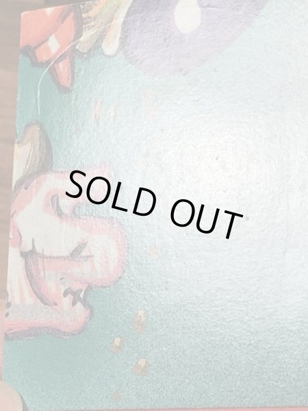 トップス社製のガーベッジペイルキッズの80年代ビンテージステッカーカード