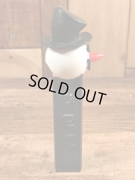 雪だるまのスノーマンの70年代ビンテージ足無しペッツ